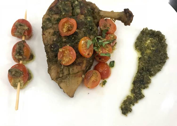 Simple Way to Make Favorite Pesto Chicken