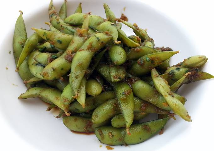 Edamame Bean With Soy Vineger Sauce