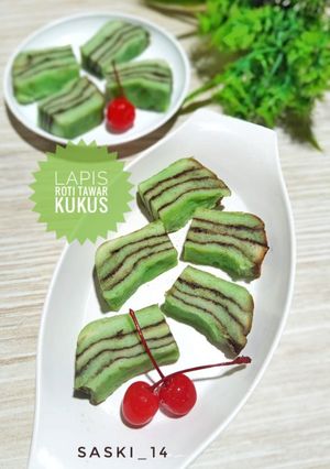 Foto resep Lapis Roti Tawar Kukus