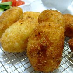 A picture of Foolproof Creamy Crab Croquettes.