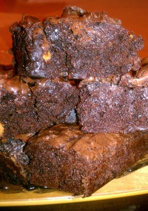 A picture of Pile it on Brownies.