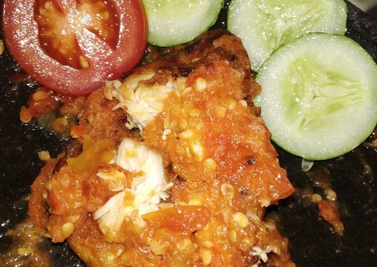 Resep Ayam Geprek Simple Enak Oleh Sri Waryanti Cookpad