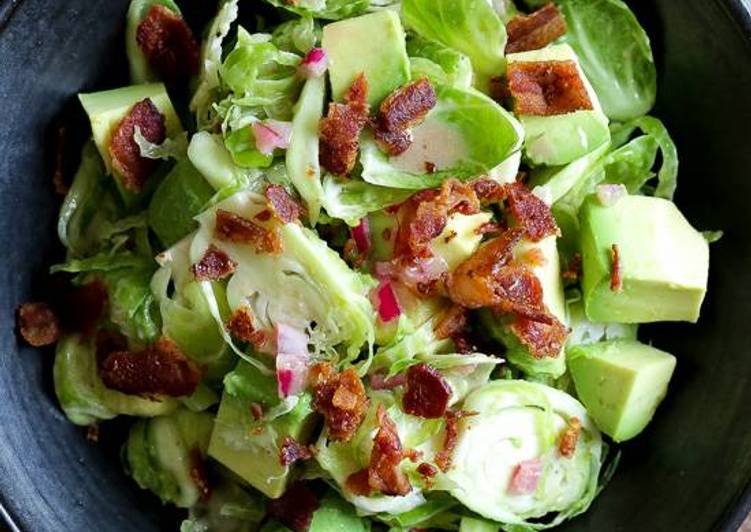 Simple Way to Prepare Quick Avocado &amp; bacon salad