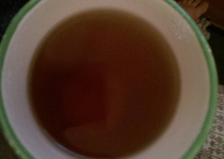 Recipe of Homemade Ginger Tea