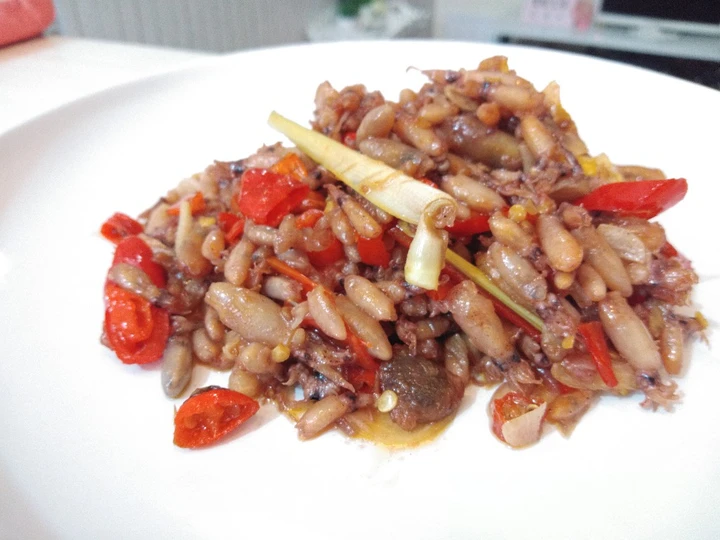 Cara Mudah Membikin Resep  Baby Cumi Asin Asam Manis yang Sempurna, Lezat Sekali