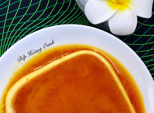 Hình của món Bánh Flan.