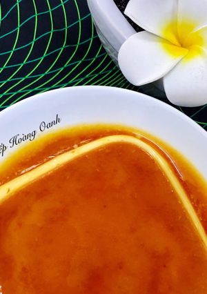 A picture of Flan (Vietnamese Caramel Custard).