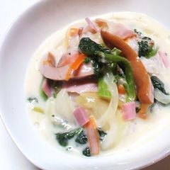 A picture of Homemade White Stew.