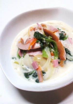 A picture of Homemade White Stew.