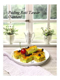 Foto resep 🥪Puding Roti Tawar (Santan)
