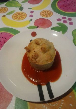 Foto principal de Cup cake con carne de ternera y pollo
