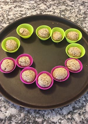 Una foto de Cookies de banana y avena
