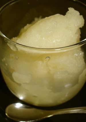 A picture of Asian Pear Sorbet.