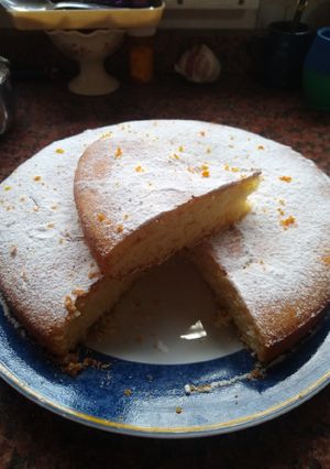 Una foto de Budín de naranja🍊