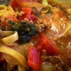 A picture of Italian Noodle Soup.