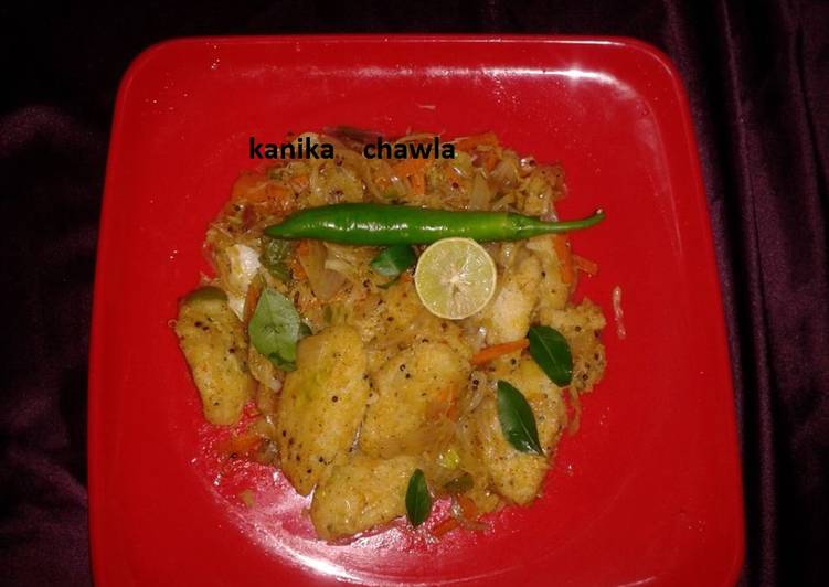 Recipe of Favorite Tadka idli