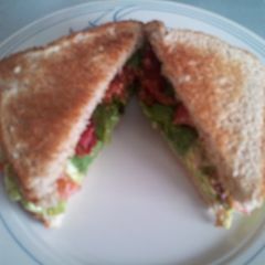 A picture of Avocado egg salad.