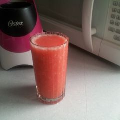A picture of Strawberry sippin soda.