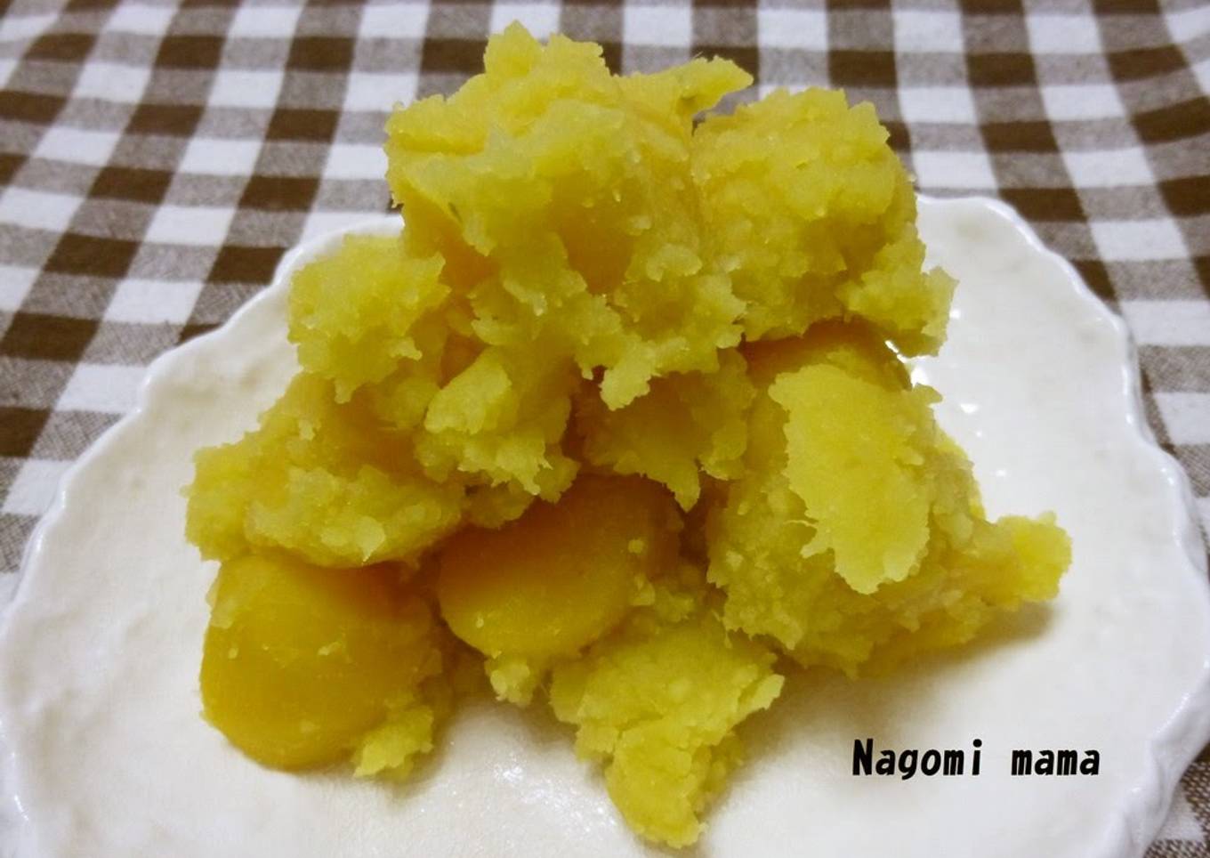 My Grandmother's Mashed Sweet Potato with Sweet Chestnuts
