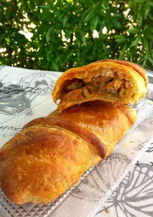 Foto principal de Hojaldre relleno de verdura y pollo