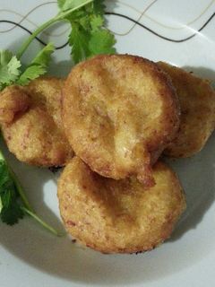 A picture of Potato and Corned Beef Fritters.