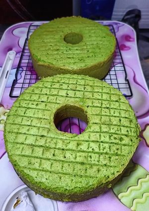Foto resep Bolu pandan oven tangkring lembut dan lembab