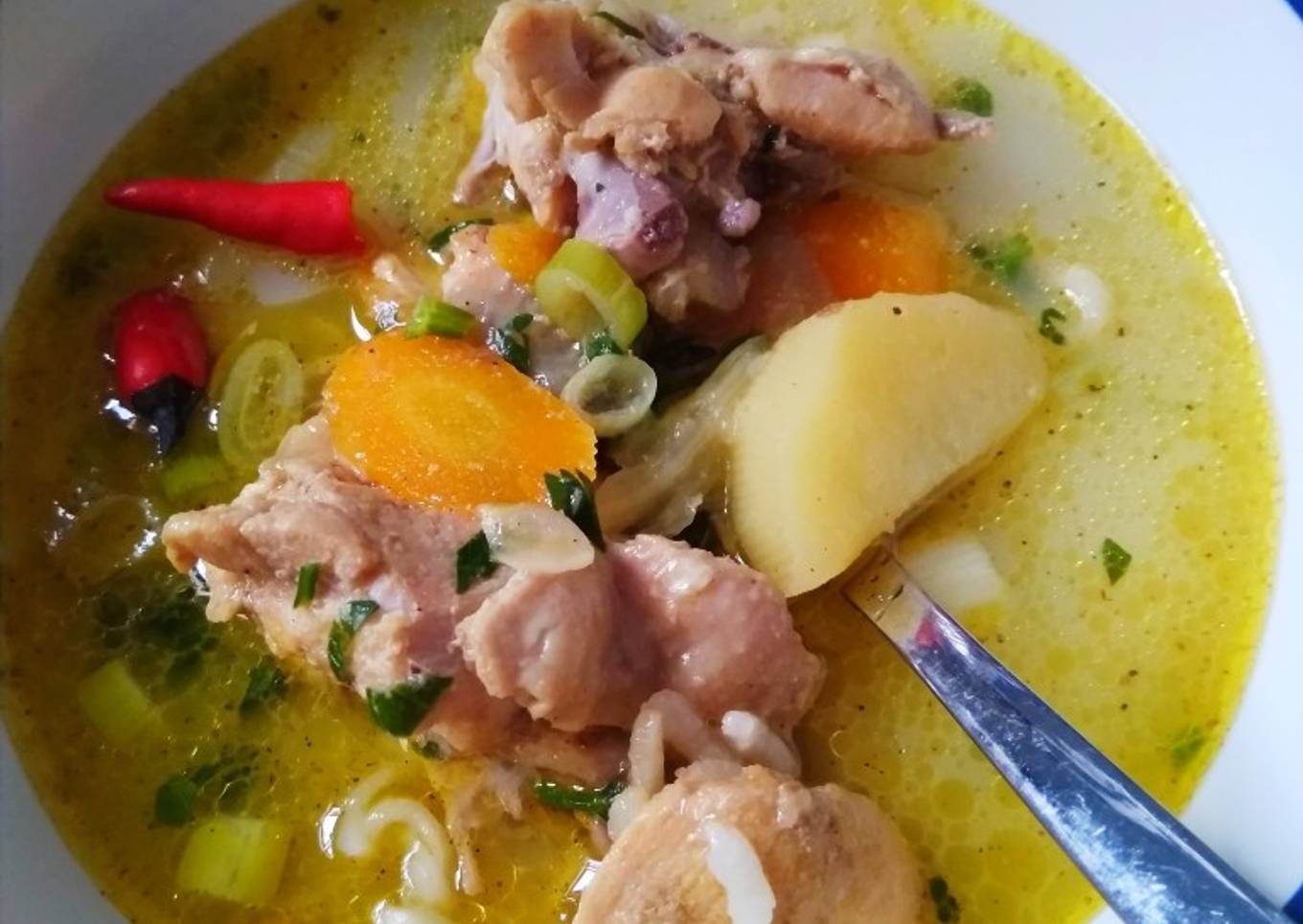 Sop ayam presto
