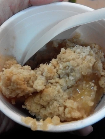 Easy Way Make Apple Crumble which So Delicious