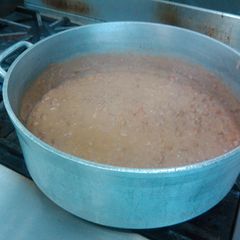 A picture of Refried beans.