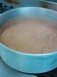 A picture of Refried beans.