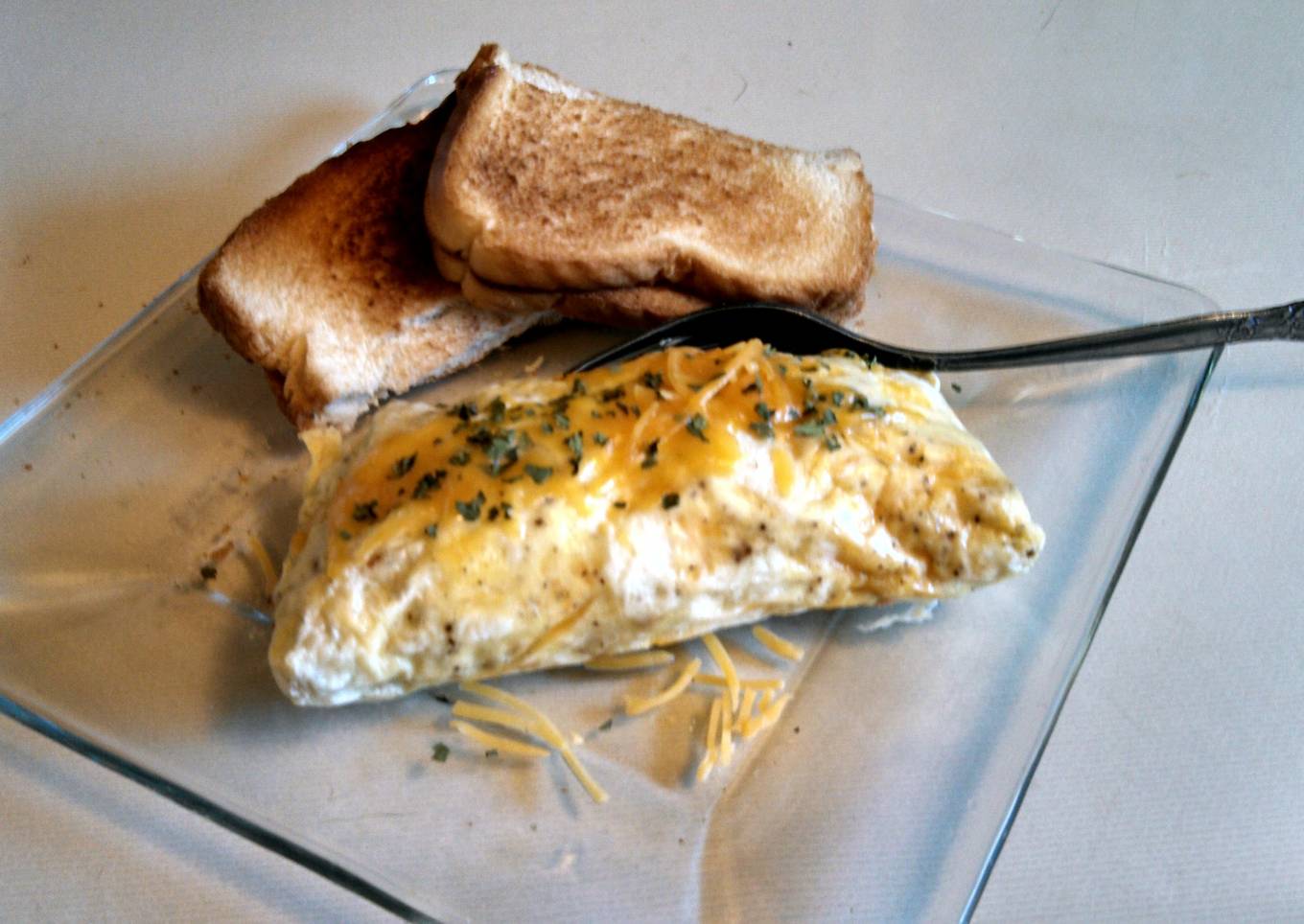 Omelette in bag