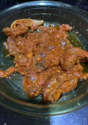 Foto resep Rendang Ampela Ayam