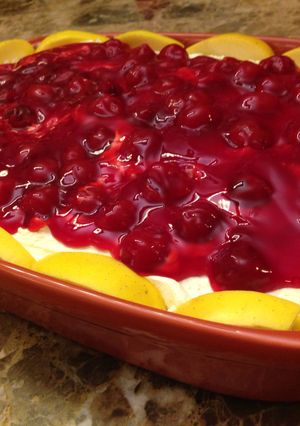 A picture of Old School Dessert!!.