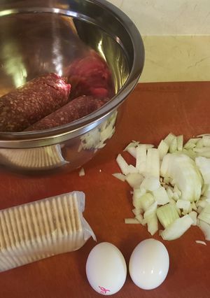 A picture of Mom's Meatloaf.