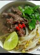 Vietnamese beef noodle soup