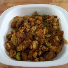 A picture of Indian Spicy Masala Potatoes.