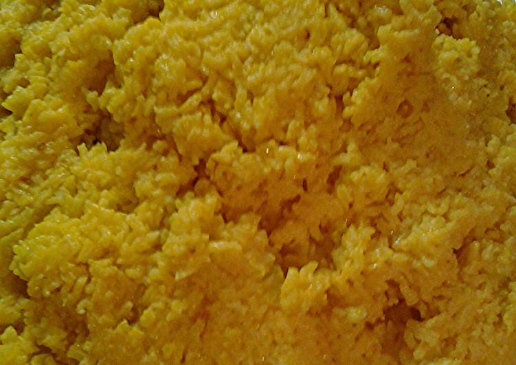 Simple Way to Prepare Turmeric sofrito rice for forty in A Minutes for Young Wife