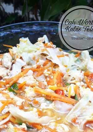 Foto resep Cah Wortel Kubis Telur