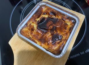 รูปของ Basque burnt cheesecake ไม่ใช้ครีมชีส ไขมันต่ำ by airfryer
