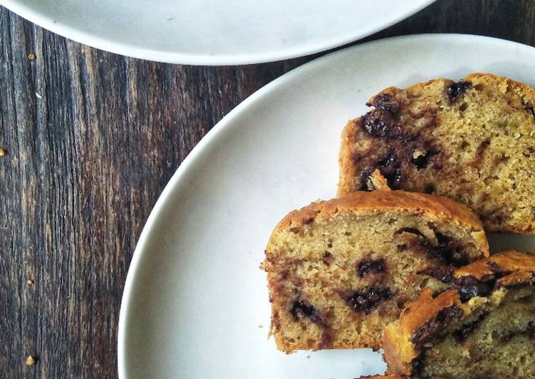 Choco banana bread