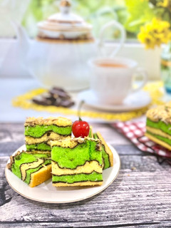 Foto resep Topo Map Love Cake (Butter cake)