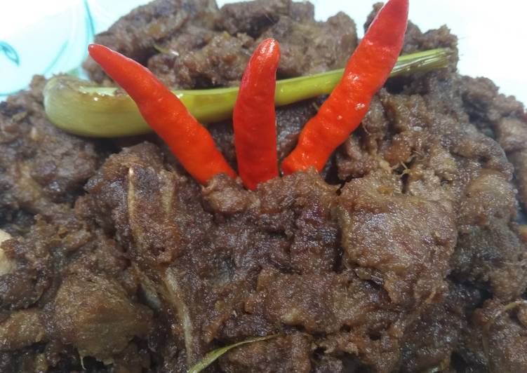 Rendang daging kurban #FestivalResepAsia #indonesia #dagingkurba