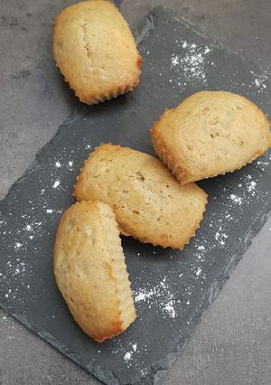 Une photo de °mini-cakes à la banane °