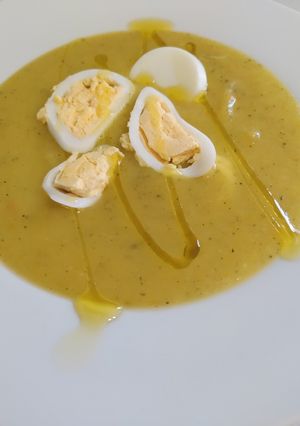 Una foto de Crema de verduras