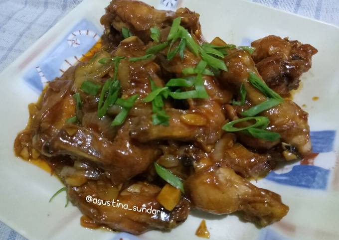 117. Sayap Ayam Goreng Mentega