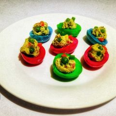 A picture of Deviled Eggs.