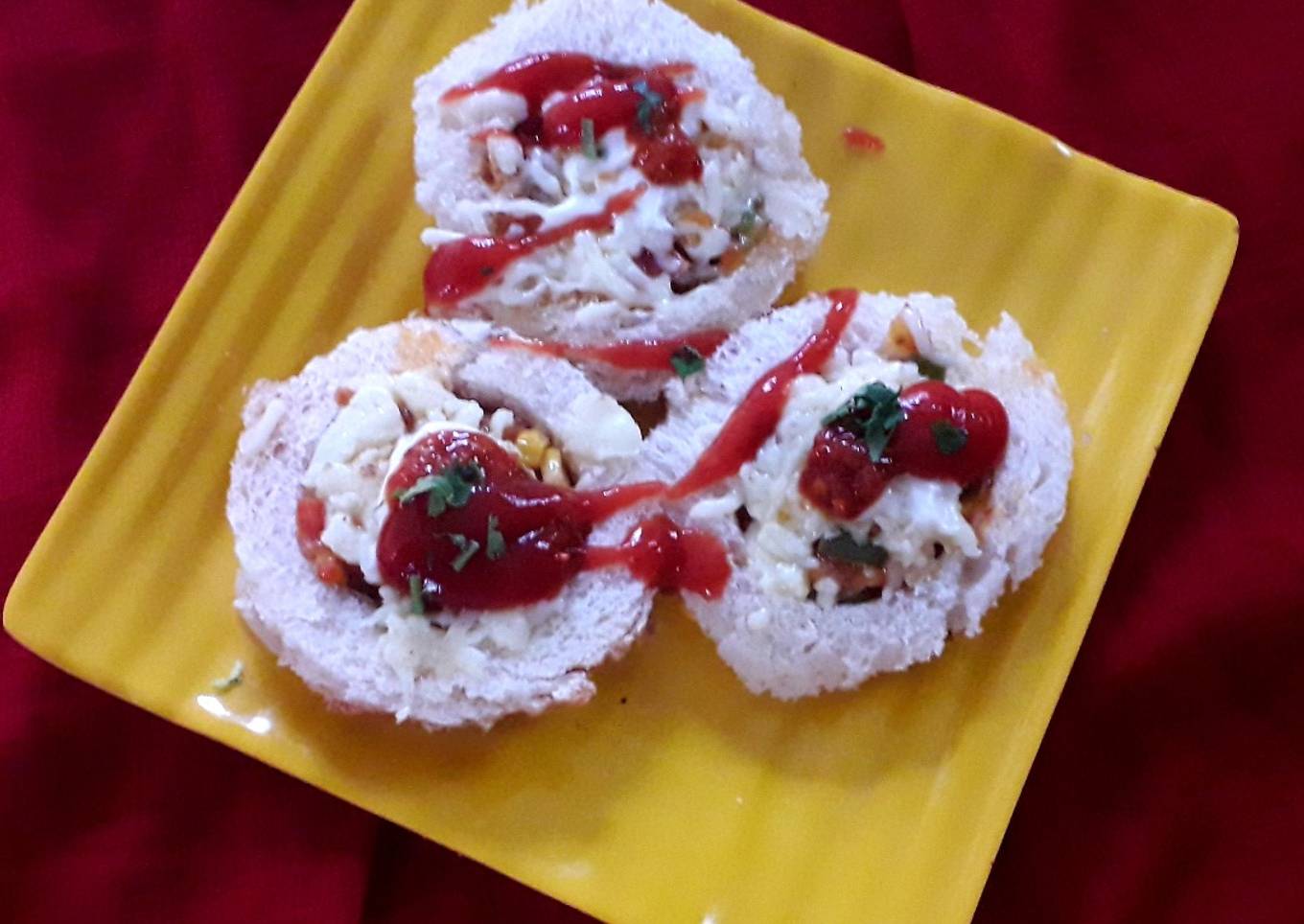 Disc bread sandwich