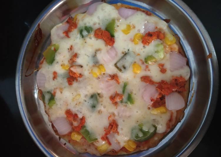 Homemade pizza no oven no yeast