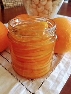 Una foto de Naranjas confitadas