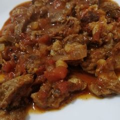A picture of Tangy beef.